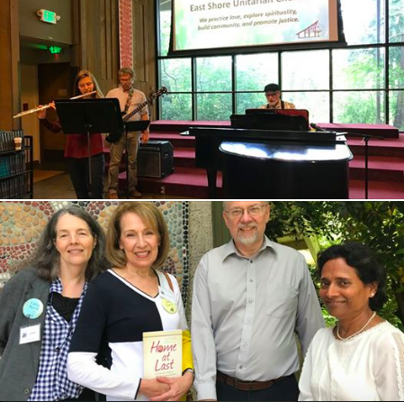 Sarada at the Unitarian Church, Seattle